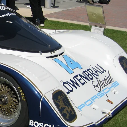 Al Holbert's Löwenbräu Porsche 962, No. 14